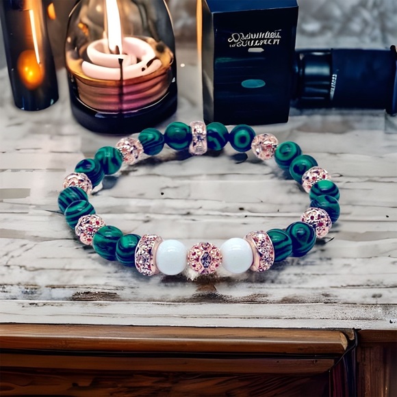 Jewelry - Malachite Beads Bracelet